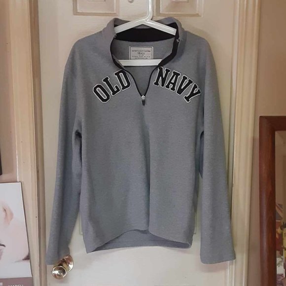 Old Navy 1/4 Zip Sweatshirt - Picture 1 of 4